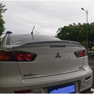 饰EVO改装 2009 装 三菱翼神尾翼美版 专用免打孔小压尾翼翘尾 2016款