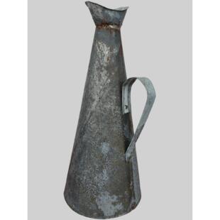 民俗老物件生产队喊话器老式铁皮喇叭开会知青集合扩音器覆古摆件