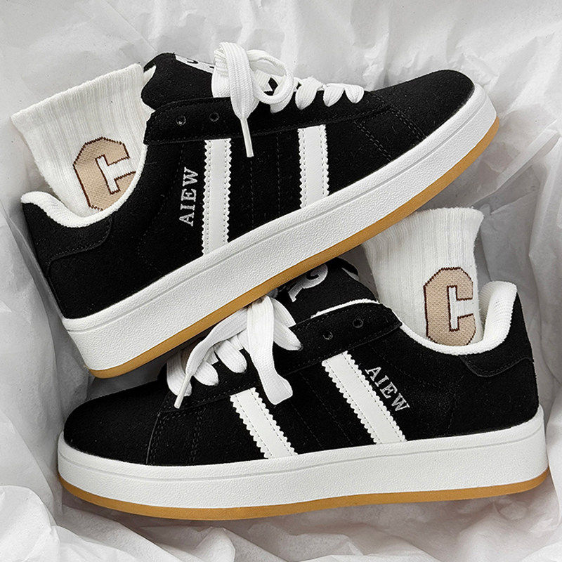 国潮ins风复古黑色板鞋男款情侣百搭ins潮流学生女款帆布休闲男鞋,运动鞋new,运动休闲鞋,淘宝优惠券,粉丝福利购,淘宝优惠卷