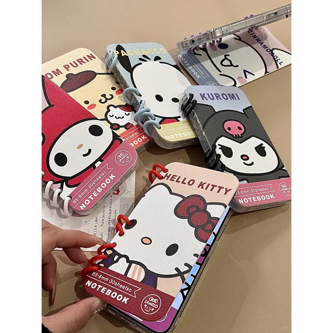 爆款书本大脸kitty适用16promax手机壳15plus新款13pro外壳iphine14可爱12pm全包防摔11pro高级感女生手机壳