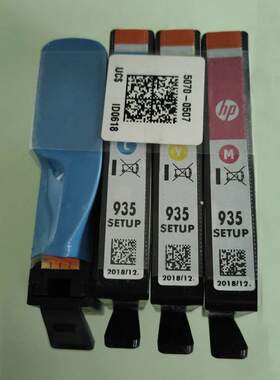 HP935墨盒 hp934打印机墨盒黑色彩色一次性墨盒拆机墨盒