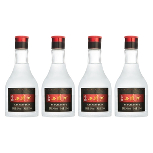 西凤酒45度头曲小酒黑标125ml*4瓶自饮口粮酒凤香型白酒