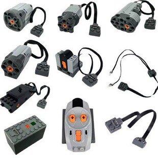 积木科技马达科教创客电机创客马达动力组PF配件小颗粒拼装玩具