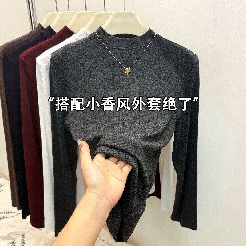 法国Rouje Dsyle碳黑色半高领内搭打底衫女秋冬修身显瘦长袖上衣,女装/女士精品,T恤,淘宝优惠券,粉丝福利购,淘宝优惠卷