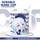 Двухмерная керамическая кружка Funina Doujin, чашка для питья, чашка для завтрака, домашняя чашка, чашка для чая с молоком, чашка с крышкой mini 2