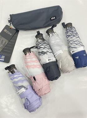 德国kobold酷波德遮阳伞黑胶抗UV小巧折叠五折遮阳晴雨可携式女