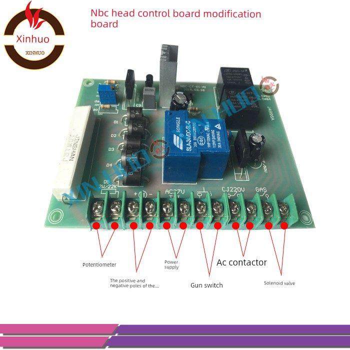 Nbc拉拔式二氧化碳气体保护焊机控制板维修修改通用板主板第二屏