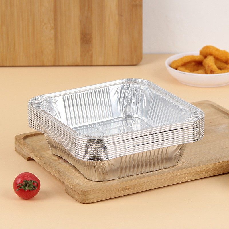 定制家用空气炸锅锡纸盘方形圆形锡纸碗铝箔餐盒加厚烧烤锡纸盒,厨房/烹饪用具,锡纸/油纸,淘宝优惠券,粉丝福利购,淘宝优惠卷