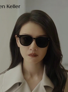 海伦凯勒绝密较量高圆圆同款墨镜女夏日激光手术后偏光近视太阳镜