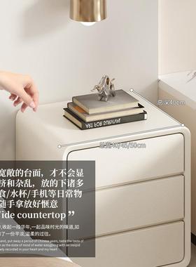 免床头柜约现代小柜子卧室实安tb-71760木小型床边柜简装易简床头