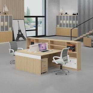 财务员工电脑桌职员桌隔断办公员组人合办公桌椅4位员6512工桌职