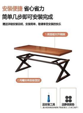 书法桌毛笔书桌VHC新中书式案台国胡桃木画色学桌简易办公书房桌