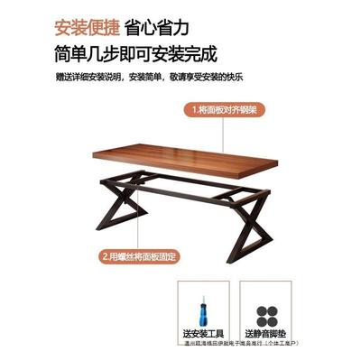 书法桌毛笔书桌VHC新中书式案台国胡桃木画色学桌简易办公书房桌