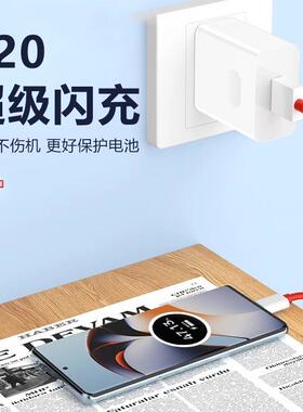 适用120W一加15充器120超级闪适用OnePlus15手电机充电器快充适用一加1513充电头T120闪充充适用一加120充电