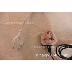 爆款编藤方格UUG台灯六角台灯手工编织E27台灯三台角规灯英台灯