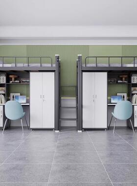 公寓床上下组合床桌宿舍铁架床gyc-3床员工寝层室上下铺学生双床