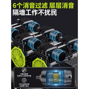 空0BEI机静音无油气泵气小型22v工业级空气压缩机便携压木工高压