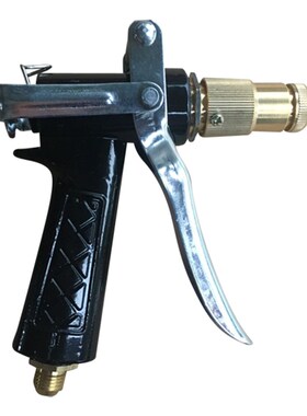 洗车清洗机器水枪380280 288 55 58型泡沫水全铜V高压金属枪扇形