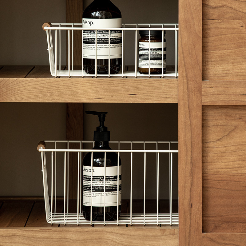 ins风日式铁艺收纳篮长方形手提收纳筐桌面饮料铁框网.格储物篮子,收纳整理,其他收纳篮,淘宝优惠券,粉丝福利购,淘宝优惠卷