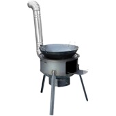 移动锅灶农村柴火灶新式 户外y地锅灶台家用炉具烧木柴炉子大锅台