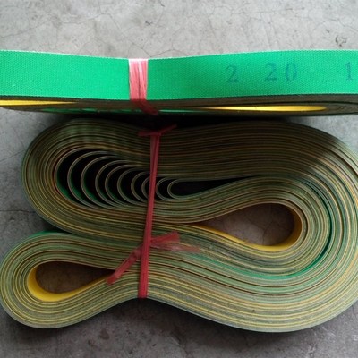 尼龙片基带 纺织龙带锭带 灰蓝平皮带 细纱机吹吸V风机龙带输送带