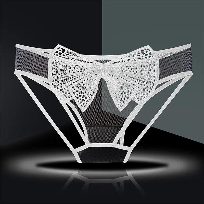 青桑服装超薄性感蝴蝶内裤三角裤