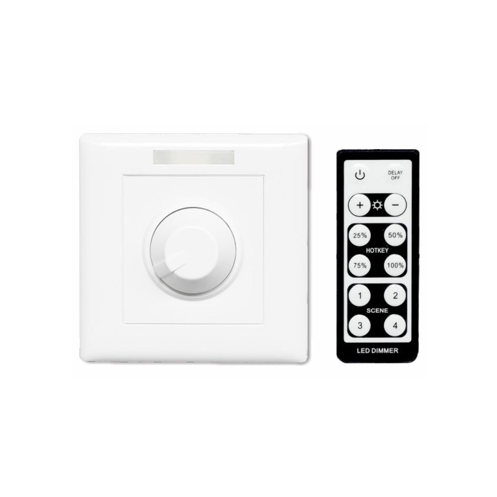 PE-PWM5V10V0/1-10V信号86型LED调光器模拟信号调光开关旋钮