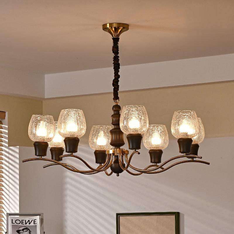 美式全铜吊灯卧室客厅主灯新中式中古南洋风餐厅灯高端设计师吊灯,纺织面料/辅料/配套,纺织机械配件,淘宝优惠券,粉丝福利购,淘宝优惠卷