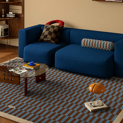 地毯客厅沙发茶几法式中古高级轻奢家用房间卧室耐磨耐用防滑地毯