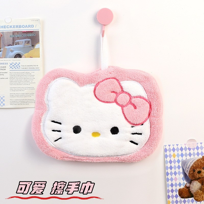 HelloKitty擦手怕挂式吸水速干