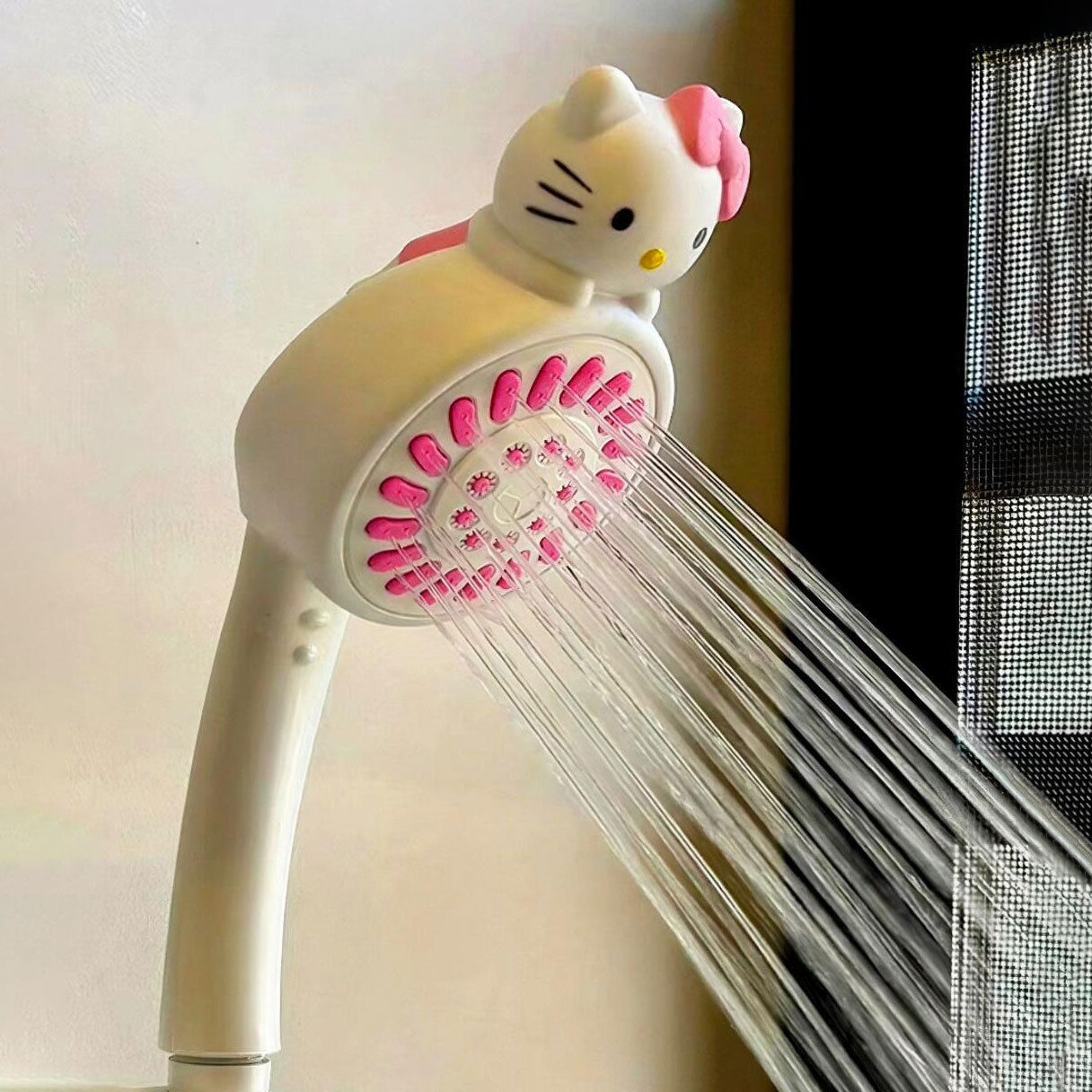 kitty猫咪可爱家用花洒浴室