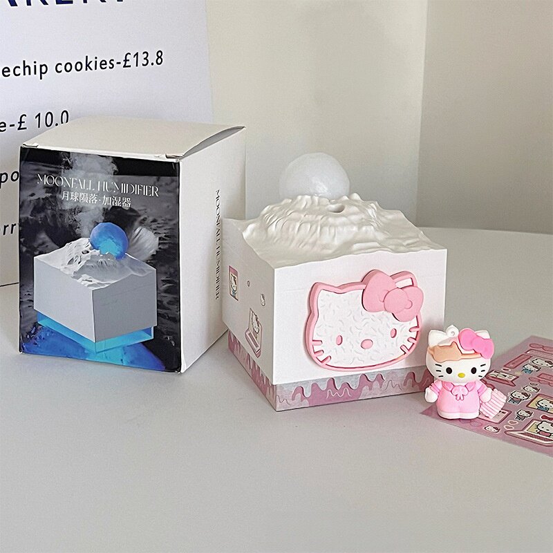 kitty猫加湿器亮灯生日礼物