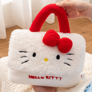 kitty热水袋充电防爆女生毛绒卡通凯蒂猫暖水袋暖肚子暖手宝可爱