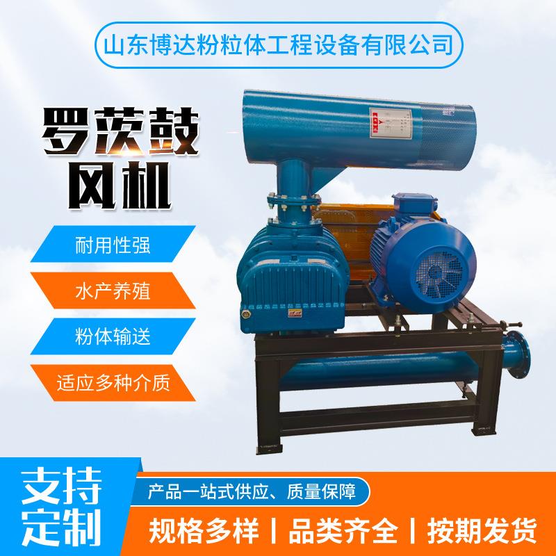 罗茨鼓风机三叶罗茨鼓风机污水处理双油箱曝气罗茨鼓风机