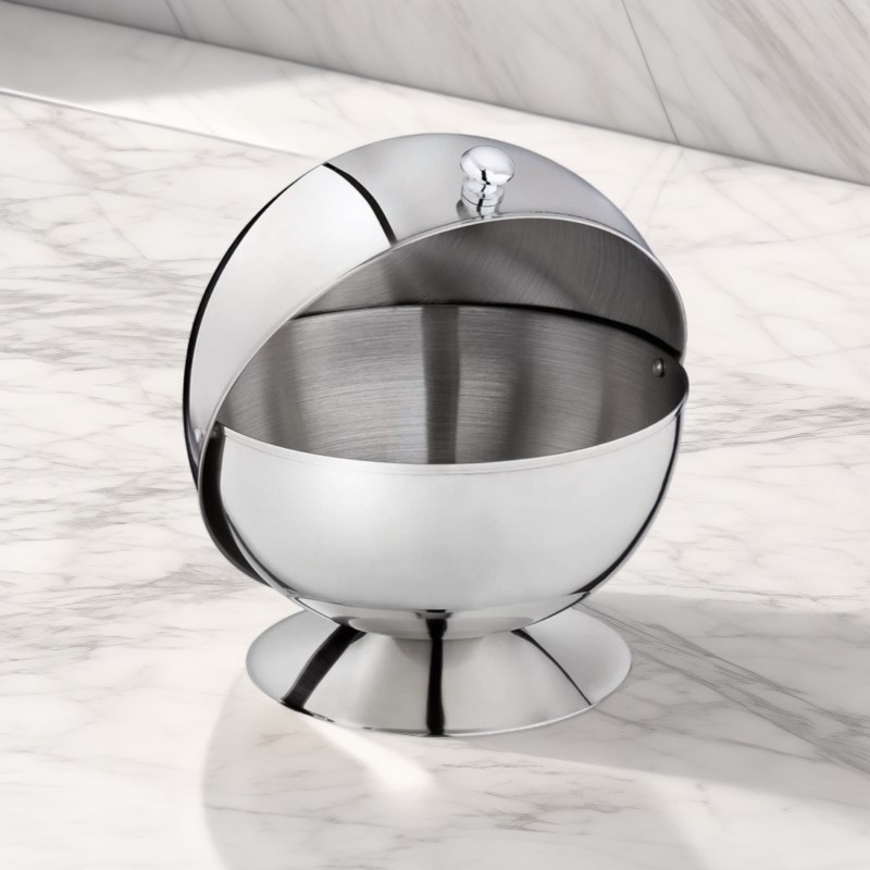 不锈钢桌面垃圾桶迷你卧室桌上纸篓创意零食糖果咖X啡胶囊收纳盒