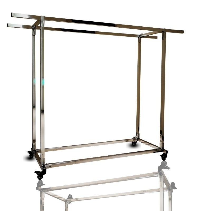 中古晾衣架落地加厚凉衣架阳台挂衣户外室外晒被子水管Z防风晒衣