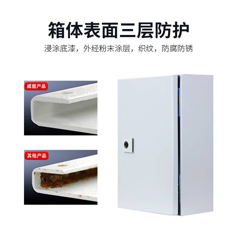 樱兴仿威图成套配电箱AE户外防水布线KL控制箱挂式机箱室外电控箱
