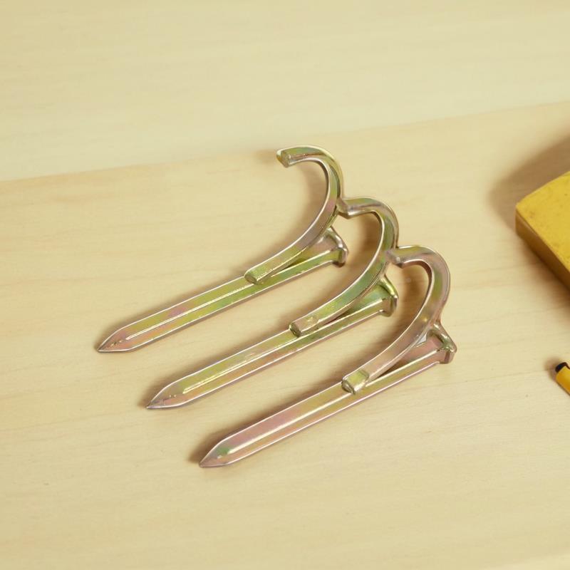 llP整箱bbf35887钩钉PVC管PR固定钉管卡钉卡勾钉铁线钉U型管管码