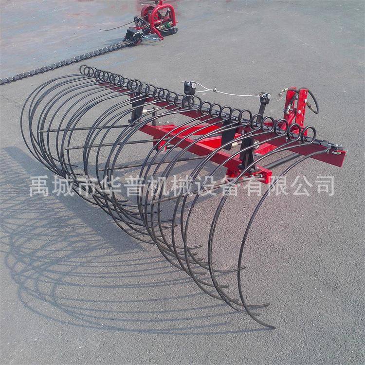 拾UOU齿搂草机拾耙子捡机搂弹草机地膜搂机牧草收集机