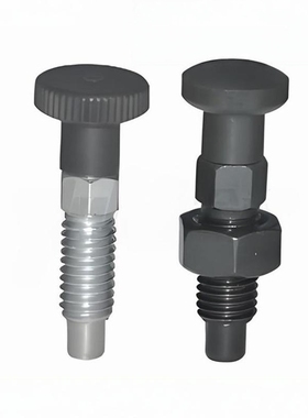 怡合达ZAM21-M10 ZAM31-M12 ZAM32-M16分度销粗牙复位/自锁型