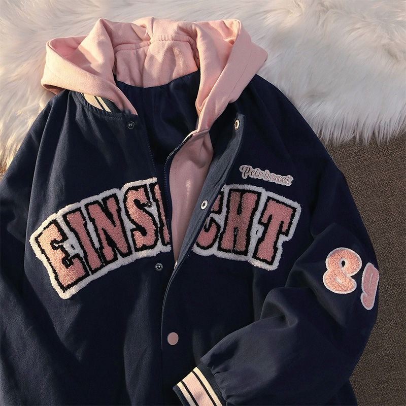 现货 dy Fashio Letter Pritig Embroidered Baseba Uiform