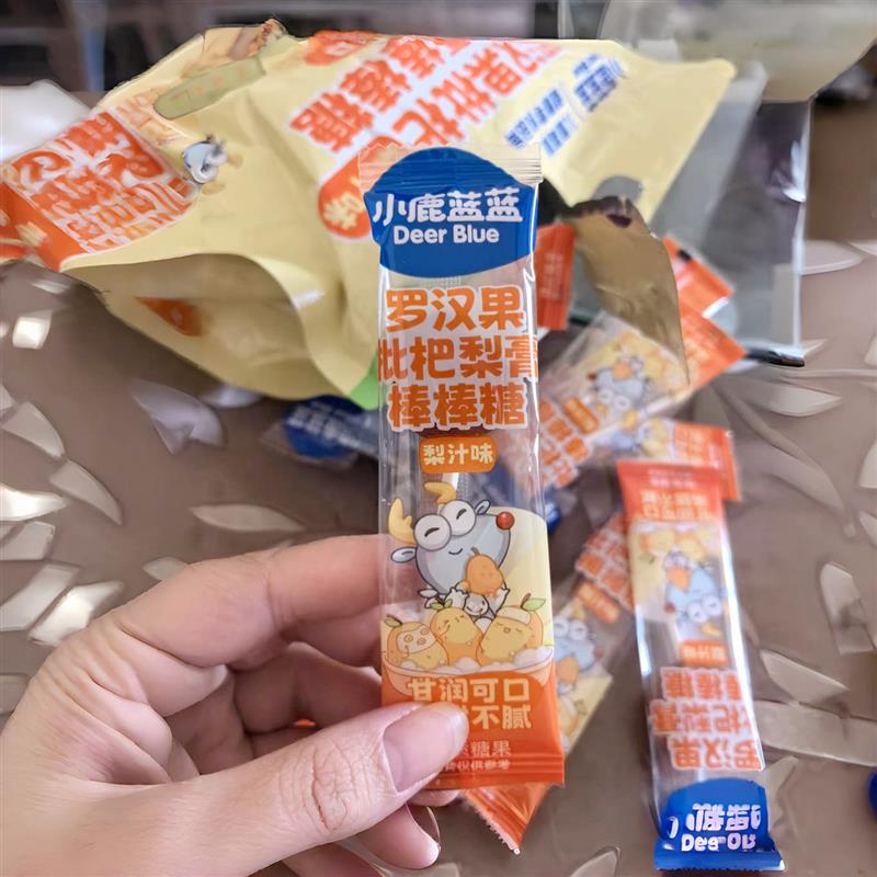 -秋梨膏0蔗糖糖果儿童健康零