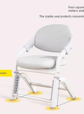 Kenro班奶牛儿童学习椅奶牛奶牛椅家庭写作辅助坐姿可升降学生桌