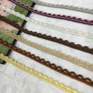 欧式 沙发垫花边辅料客厅翻新木皮椅子靠背压拼接装 饰布艺DIY 包邮