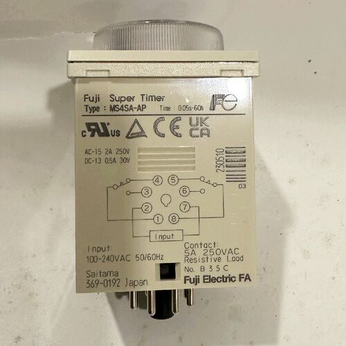 日本富士全新原厂FE时间继电器MS4SA-AP 100-240VAC 0.6S-60H现货