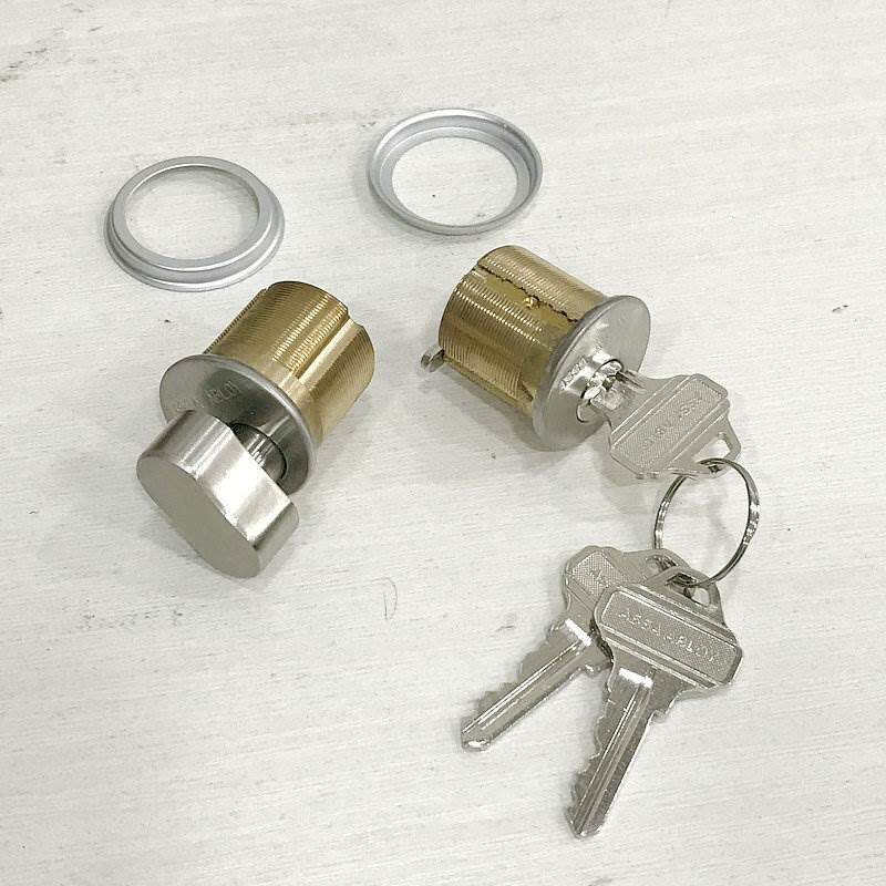 美标锁芯亚萨合莱assaabloy锁头 美式31长dorma防火锁通用西勒奇