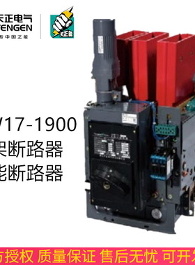 天正电气 DW17-1900万能式框架断路器1000A1600A1250A三相380V 3P