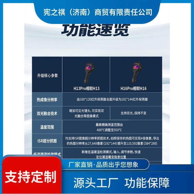 询~海康微影威视H1Po热成像红仪暖通测漏工业3测H13Pror温外热像