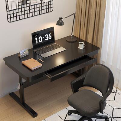 手动可升降桌子小卧型电脑用桌室家作台办985公桌学生工写字学习书桌