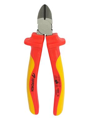 剪拓伏锐VDE-E口0C-893进高压绝缘斜嘴钳1AKT00V斜口钳偏口钳子线